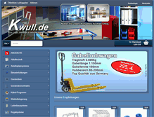 Tablet Screenshot of kwull.de